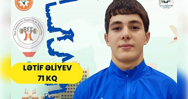 Lətif Əliyevdən bir qızıl, bir gümüş medal