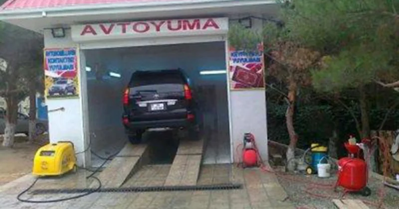 Bakıda avtoyuma məntəqəsində ÖLÜM