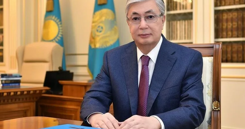 Qazaxıstan prezidentini hava limanında Ərdoğan qarşıladı FOTO