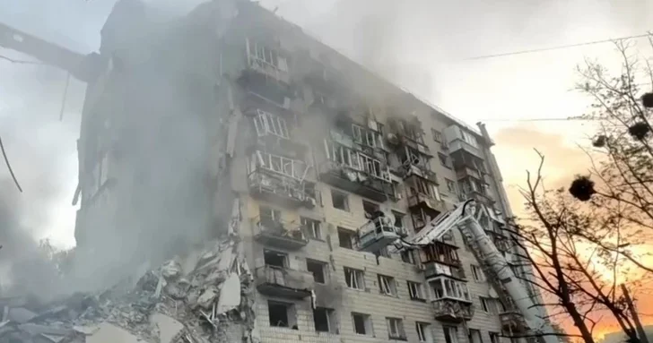 Ночная атака на Киев: восемь пострадавших, включая двухлетнего ребенка