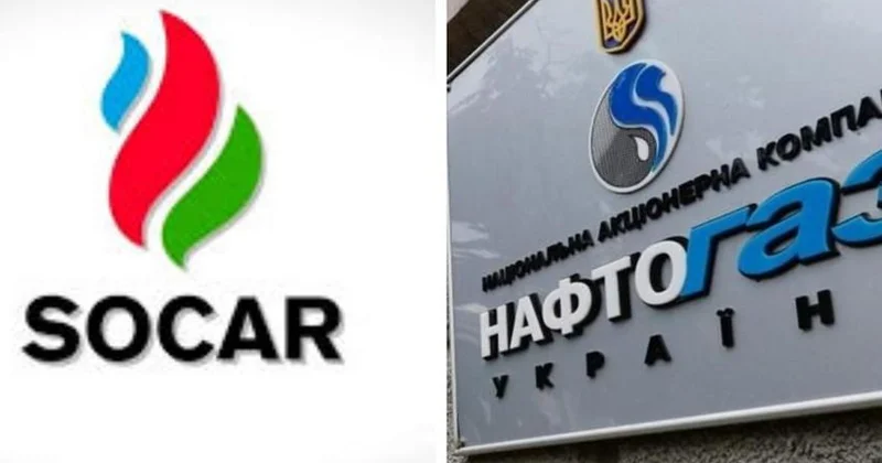 “Naftogaz” SOCAR la Azərbaycan qazının alınması ilə bağlı ilk sazişi imzalayıb