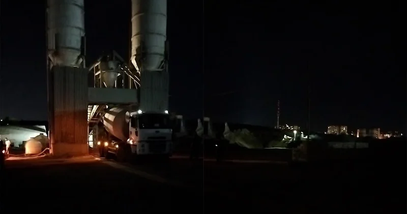 Yasamalda beton zavodu gecələr səs küy yaradır Sakinlərdən ŞİKAYƏT