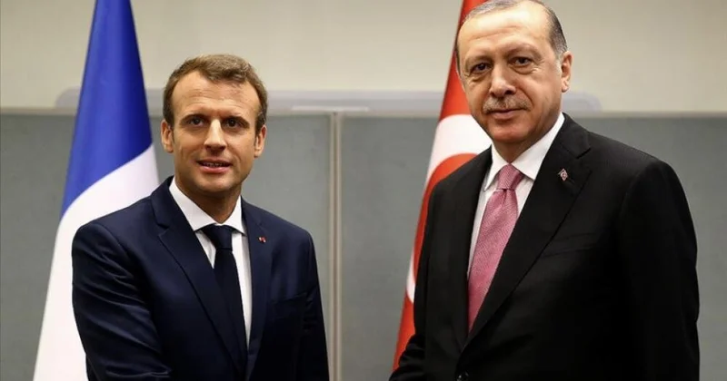 Ərdoğan Makronu Fələstini tanıdığı üçün təbrik etdi