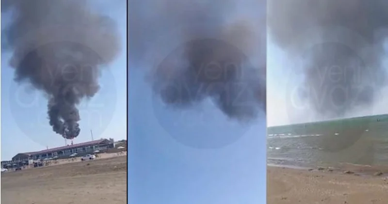 Sumqayıtdakı tüstünün səbəbi bilindi Yenilənib + Video