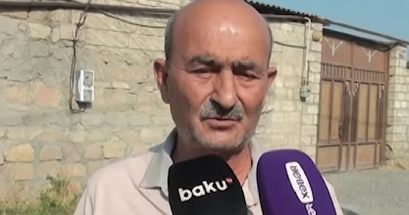 Yevlaxda qətlə yetirilən şəxsin qohumu: Əvvəl daşla vurulub