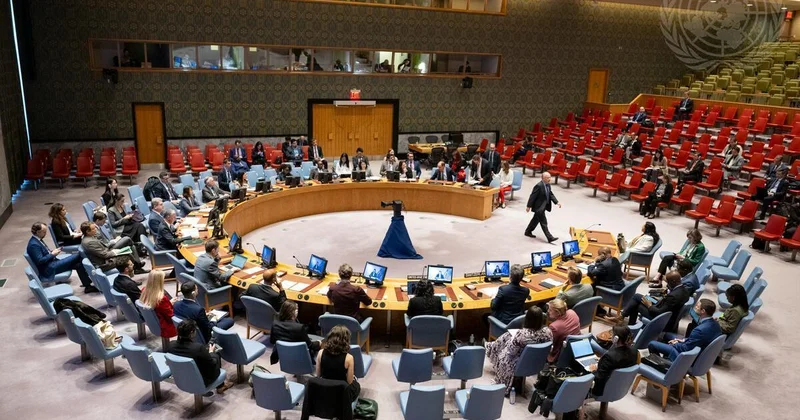 ABŞ diplomatları Fransa nümayəndəsinin çıxışı zamanı BMT TŞ nin iclasını tərk etdi