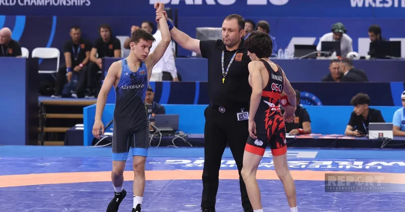 Azərbaycana ilk medalı güləşçi Ömər Salmanov qazandı