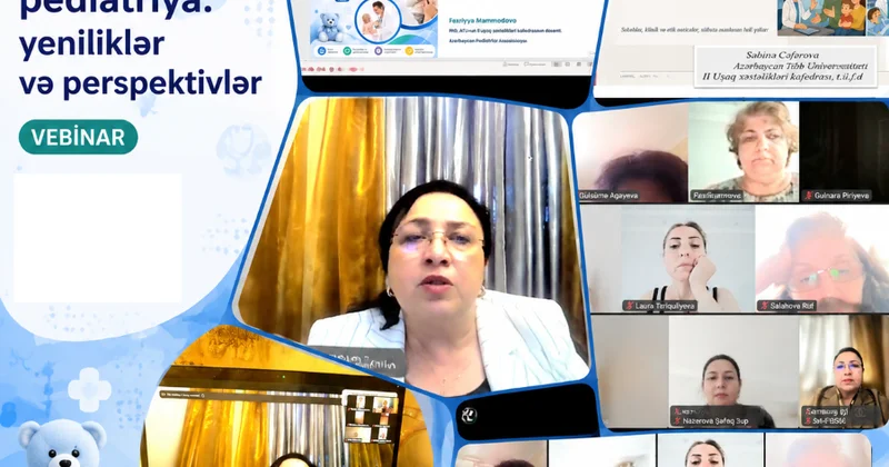 “Klinik pediatriya: yeniliklər və perspektivlər” mövzusunda vebinar keçirilib