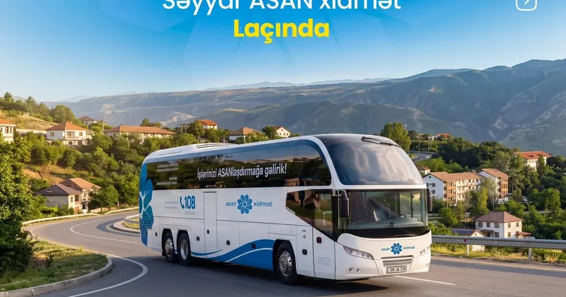 Laçında Səyyar ASAN xidmət təşkil olunub