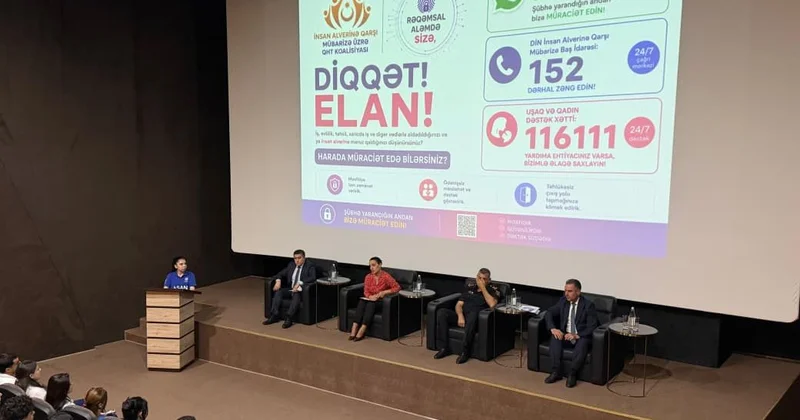İnsan alverinin müasir formaları və institusional əməkdaşlıq Ağcabədidə müzakirə olunub
