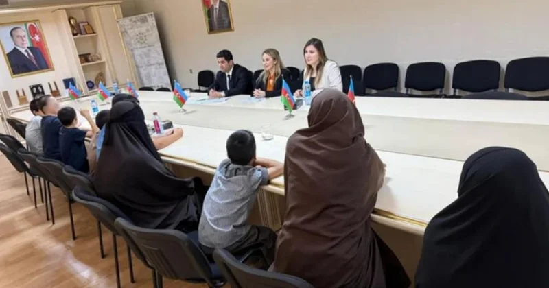 Ombudsman nümayəndələri Suriyadan gətirilmiş repatriantlarla görüşüb