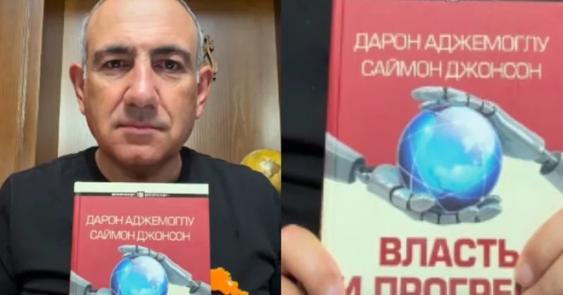 Paşinyan iki Nobel mükafatı laureatının müəllifi olduğu “Güc və tərəqqi“ kitabını bitirdi... VİDEO