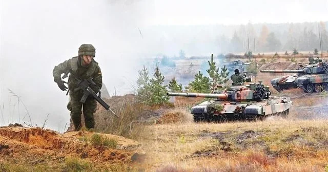 Ukrayna hərbçiləri NATO qüvvələrinə "qalib gəldi"