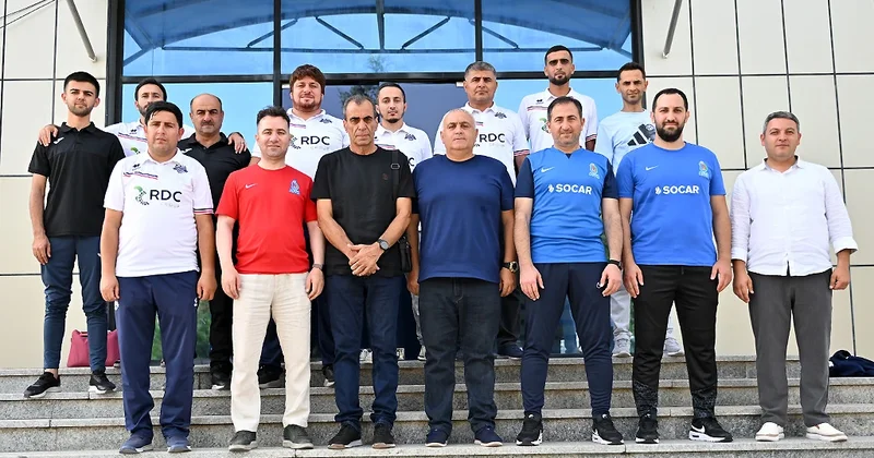 AFFA “İmişli” akademiyasının məşqçiləri ilə təlim keçirdi FOTO