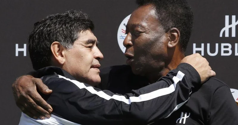 Maradona və Pelenin illər öncəki unudulmaz görüşü yenidən gündəm oldu (Video)