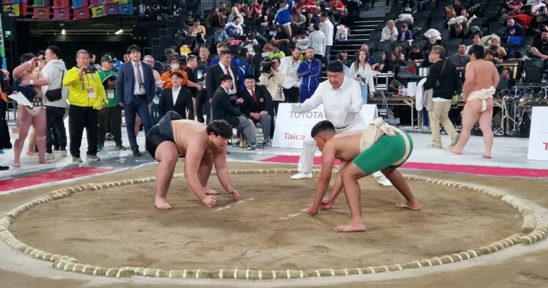 Azərbaycanın sumo millisi Yaponiyada təlim məşq toplanışına start verib