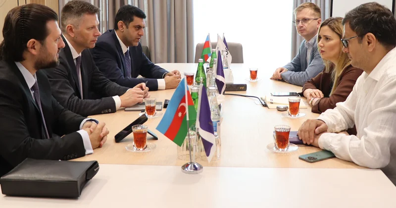 ATB rəhbərliyi Visa nümayəndə heyəti ilə görüş keçirdi FOTOLAR