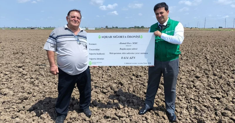 Azərbaycanda İLK DƏFƏ Fermer 8614 manat sığorta aldı FOTO