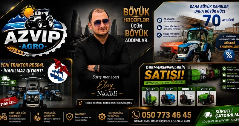 Fermerlərin etibarlı seçimi AzVIPAgro!