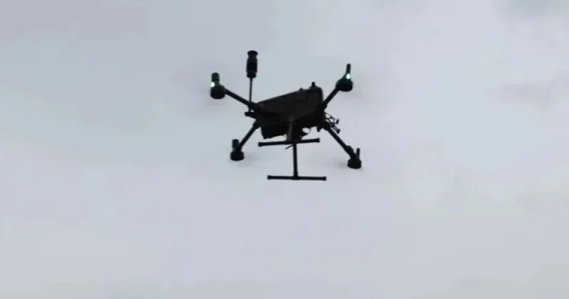 Çində tayfunun monitorinqi dron şəbəkəsi vasitəsilə həyata keçirilib