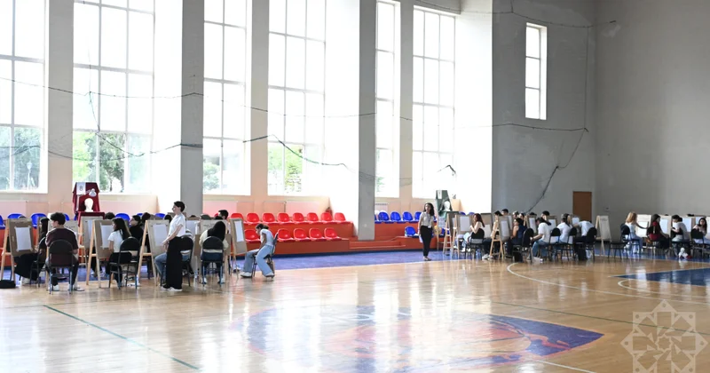 Memarlıq ixtisası üzrə qabiliyyət imtahanlarına başlanılıb