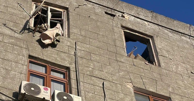 Взрыв в жилом доме в Баку
