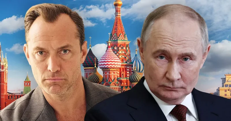 Cud Lou Putin rolunda: İlk rəsmi kadr yayıldı