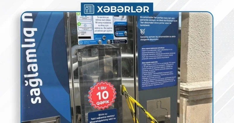 20 su emalı müəssisəsində mikrobioloji çirklənmə aşkarlanıb