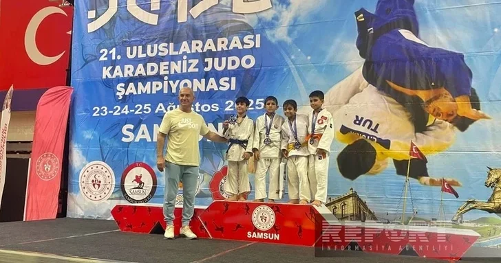 Золотой успех: юные дзюдоисты из Нахчывана покорили чемпионат Черного моря