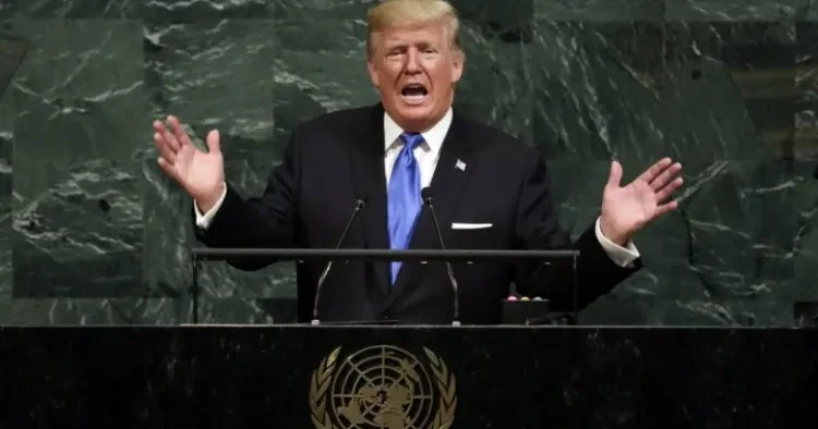 Donald Tramp BMT də çıxış edəcək