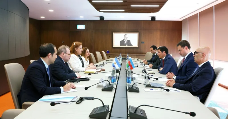 Argentina ilə investisiya imkanlarının artırılması müzakirə edilib