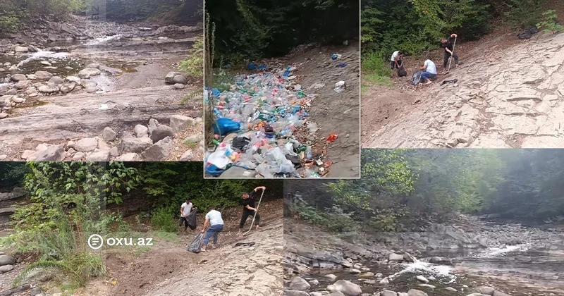 Masallıdakı istirahət zonasında ANTİSANİTAR VƏZİYYƏT: Qurum hərəkətə keçdi