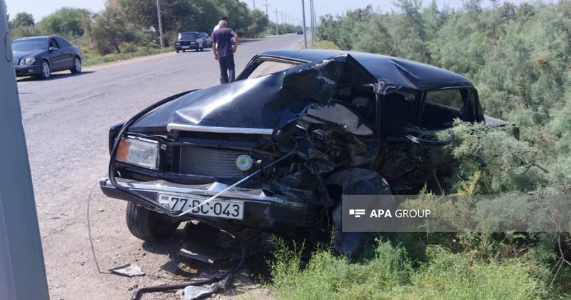 Sabirabadda baş verən qəzada 2 nəfər ölüb, 5 nəfər xəsarət alıb FOTO YENİLƏNİB