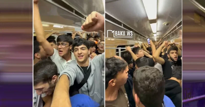 Историческая победа Карабаха : Бакинское метро в огне эмоций Видео