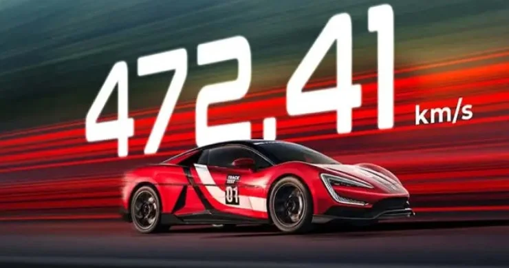 BYD 472 km/saat sürətlə sürət rekordunu qırdı