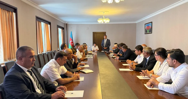 Naxçıvan şəhəri və Babək rayonu üzrə fəaliyyət göstərən bələdiyyələrin fəaliyyəti müzakirə edilib