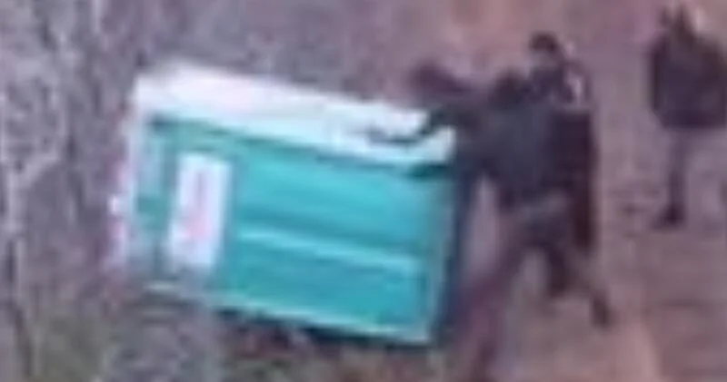 Вот как мигранты попытались пересечь польско белорусскую границу ВИДЕО