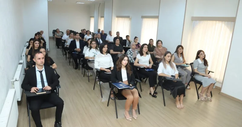 Naxçıvanda tibb işçilərinə əməyin mühafizəsi üzrə təlim keçirilib