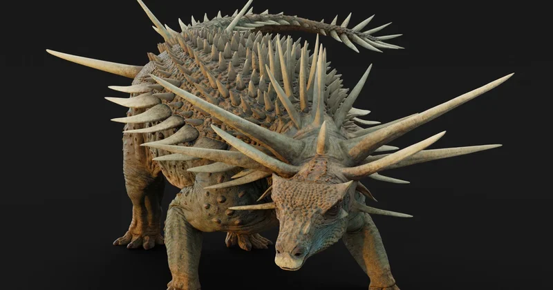 Yeni növ zirehli tikanlı dinozavrın qalıqları aşkar edilib