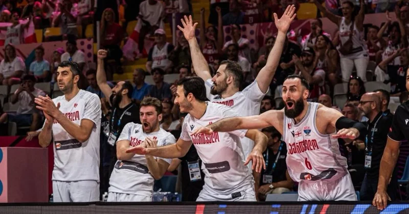 Avropa çempionatı: Gürcüstanın basketbol millisi İspaniyanı məğlub edib