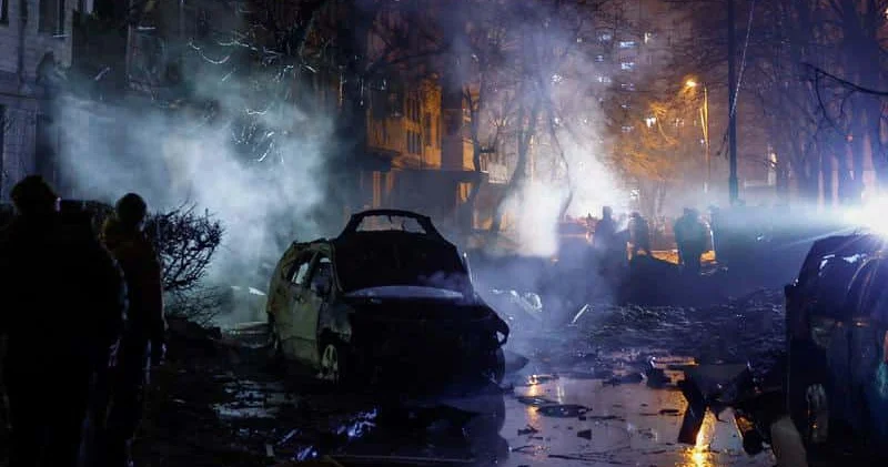 Kiyev bu gecə hücuma məruz qalıb