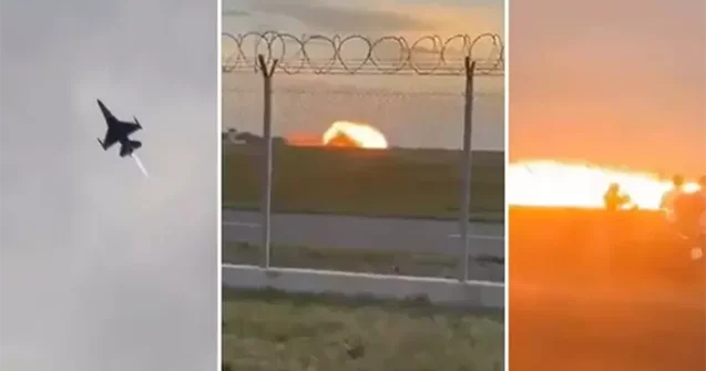 Polşada aviaşounun məşqi zamanı faciə Pilot öldü+Video