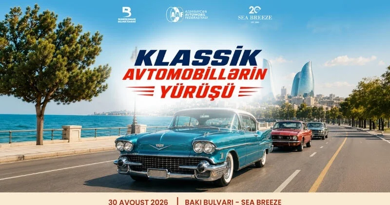 Həftəsonu klassik avtomobillərin yürüşü və sərgisi olacaq