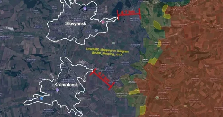 Rusiya Kramatorsk və Slavyanski işğal edə bilər Avropa kəşfiyyatı dəhşətli itkiləri açıqladı