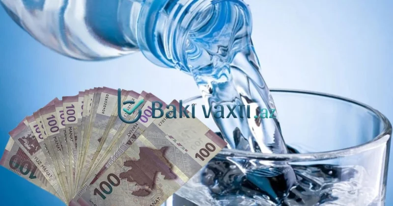 Qanun qüvvəyə minir: Suyun QİYMƏTİ artacaq?