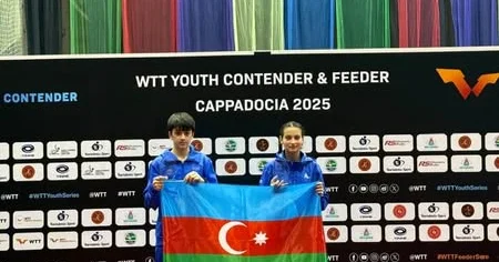 Azərbaycanın stolüstü tennisçiləri beynəlxalq yarışın qalibi oldular
