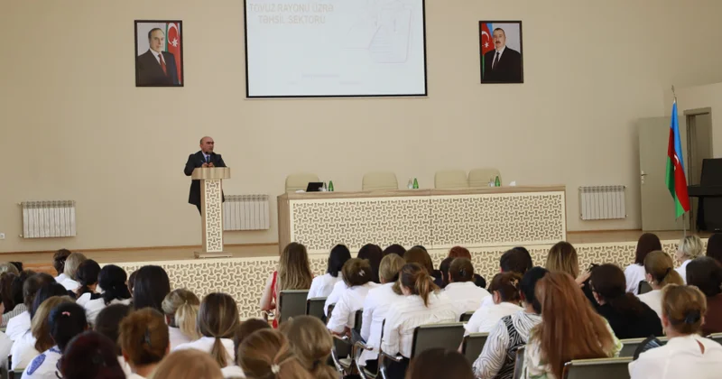 Tovuz təhsilində yeni tədris ili üzrə əsas hədəflər müəyyənləşdirilib