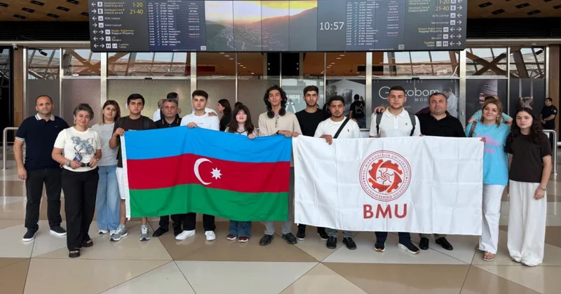 BMU PKTU ikili diplom proqramı çərçivəsində ilk tələbə qrupu Çinə yola salınıb