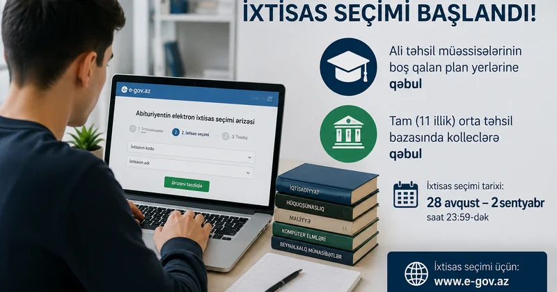 Вниманию абитуриентов! Начался выбор специальностей на вакантные места в вузах