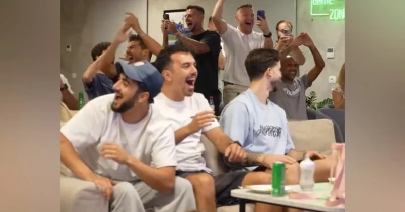 “Sabah” futbolçularının püşkatmada çıxan rəqiblərə reaksiyası (Video)